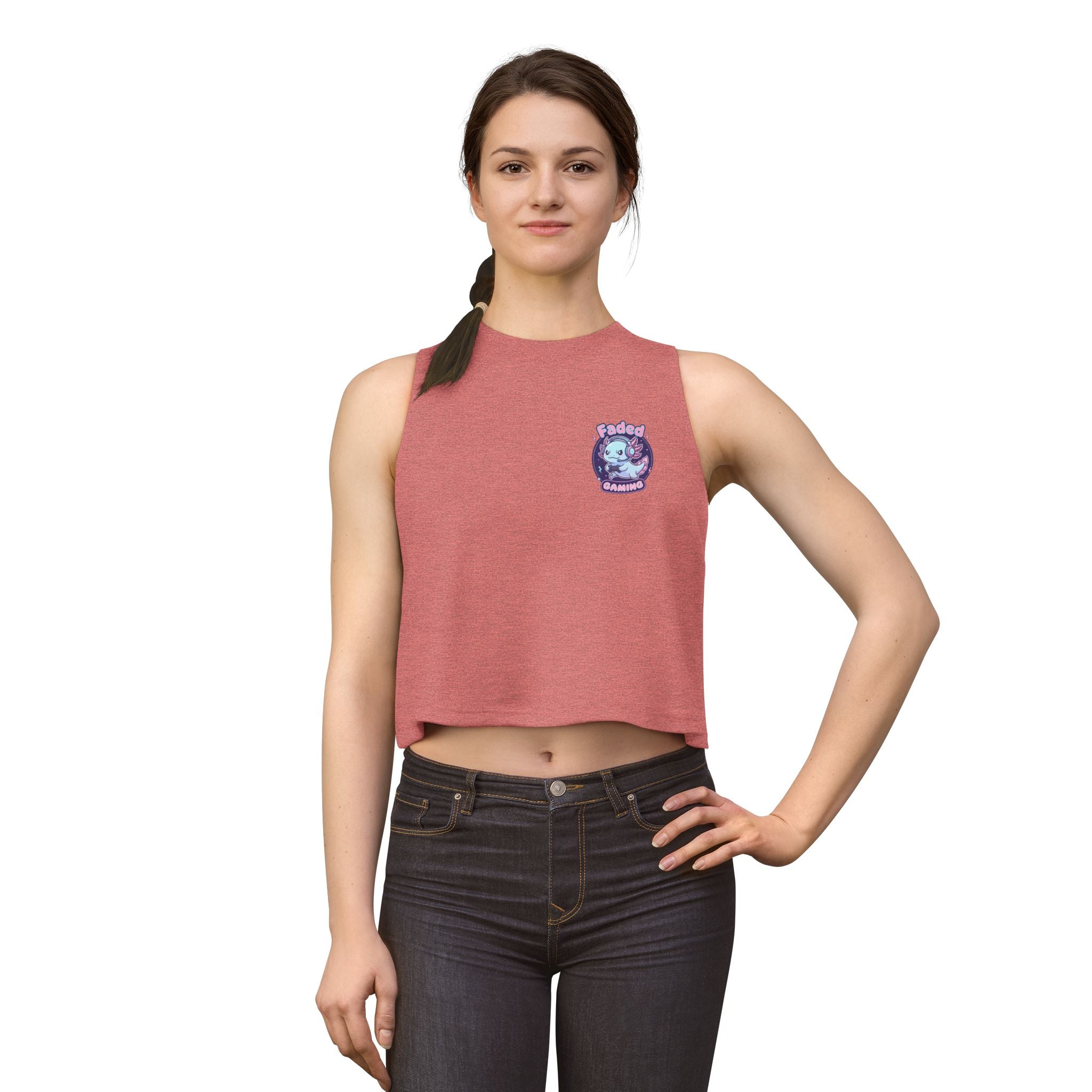 Faded Crop Top